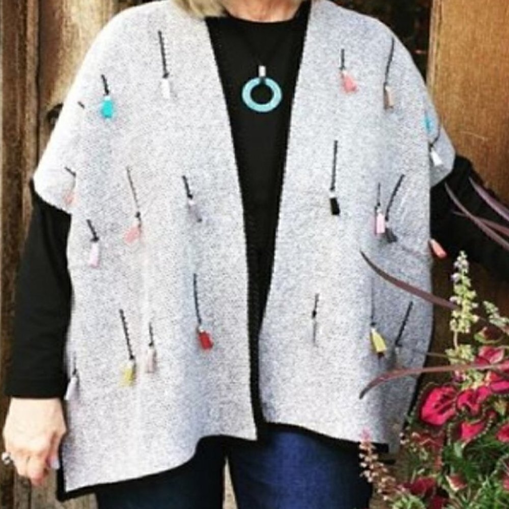 Open front Wrap/Poncho/shrug